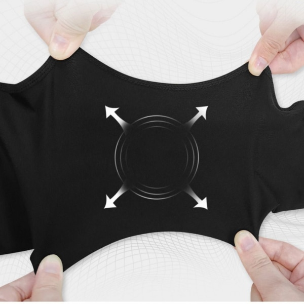 Benærmet Lægbeskyttelse SORT XL XL black XL-XL
