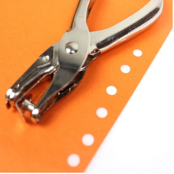 Håndstans for scrapbooking 6MM Metall