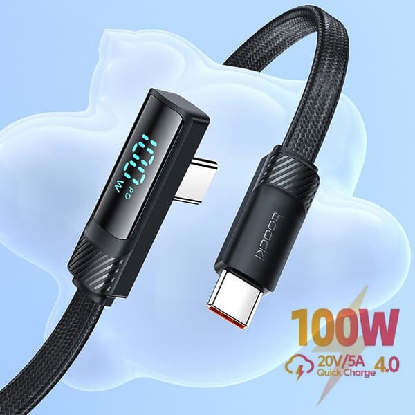 USB Type C-kabel Hurtigladekabel C-C BLÅ C-C BLÅ C-C Blue