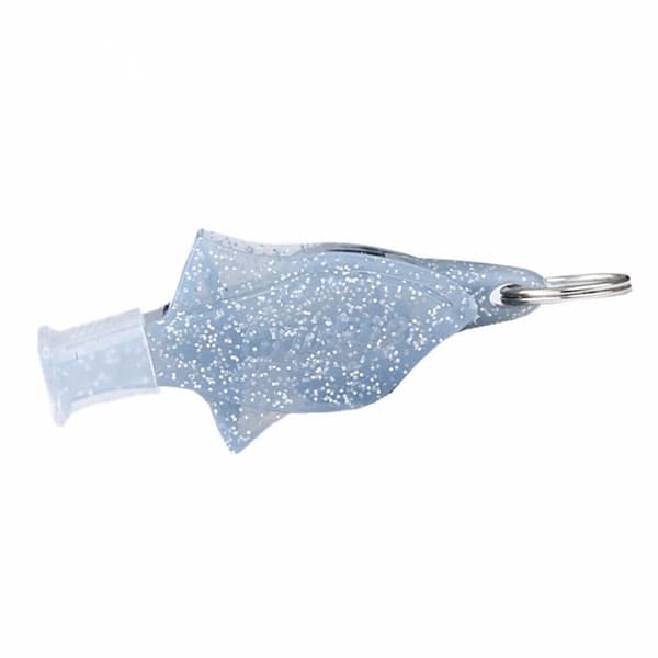 2 KPL Erotuomarin pilli Delfiinipilli HARMAA Grey