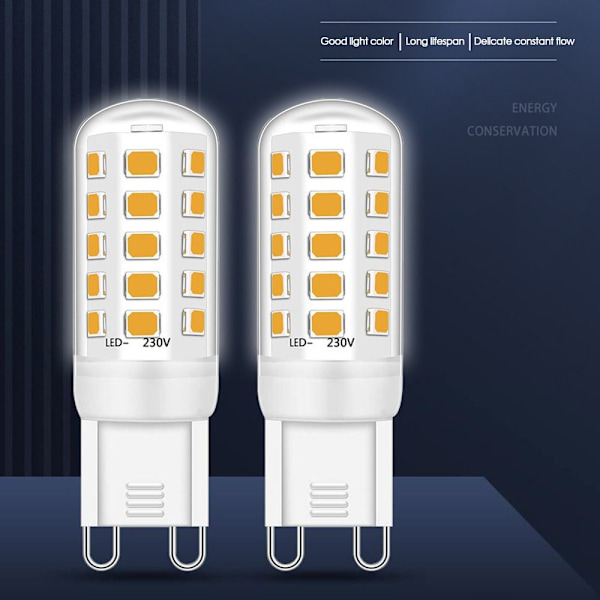 LED No Flicker G9-KALD HVIT G9-KALD HVIT G9-Cold White