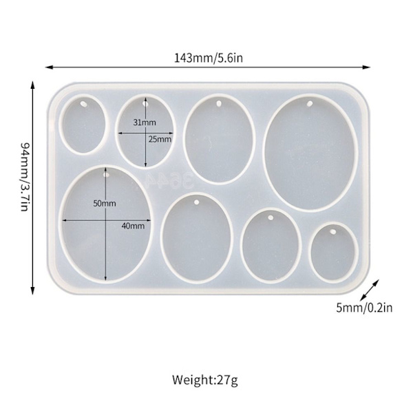 Geometriska molds Form 4 4 4