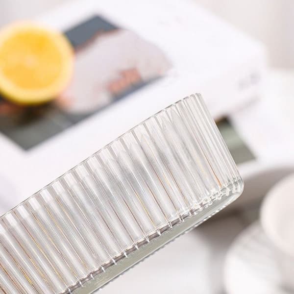 Fruktfat Snacksplate TRANSPARENT Transparent