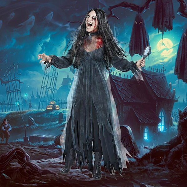 Skräck Cosplay Kläder Halloween kostym M M
