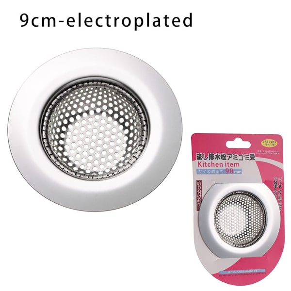 Vask Si Afløbsfilter 9CM-ELEKTROPLATED 9cm-electroplated