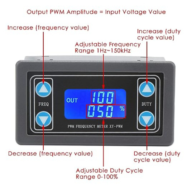 Frekvensgenerator Signalgenerator Square Wave
