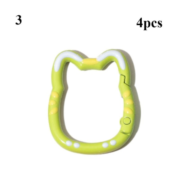 4 kpl Spring Cat Ring Soljet -karabiini 3 3 3