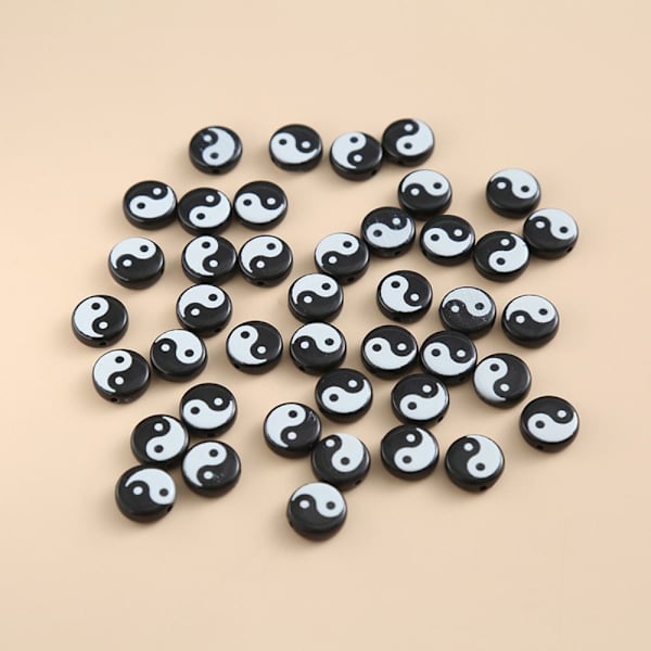 100 STK Perler til smykker Clay Spacer Beads C C C