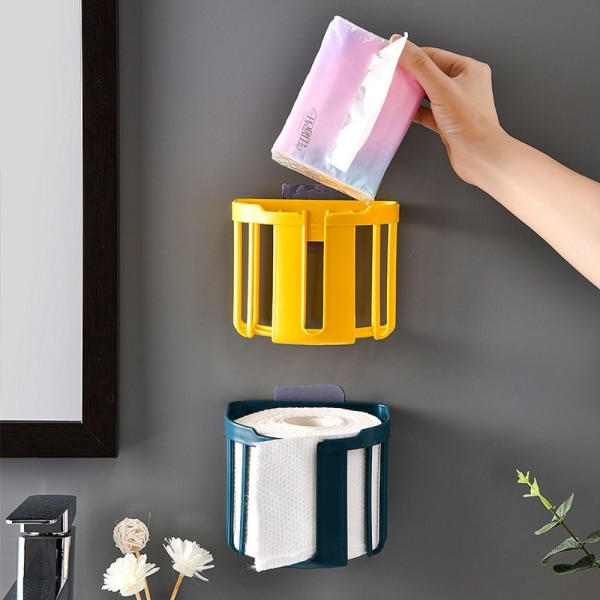 Mjukpappershållare Oilet Pappershylla RÖD Red