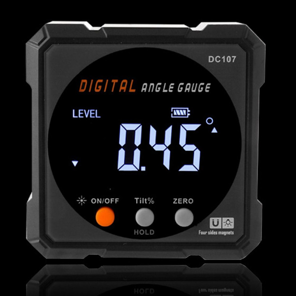Laser Digital Protractor Inclinometer Level Angle Finder
