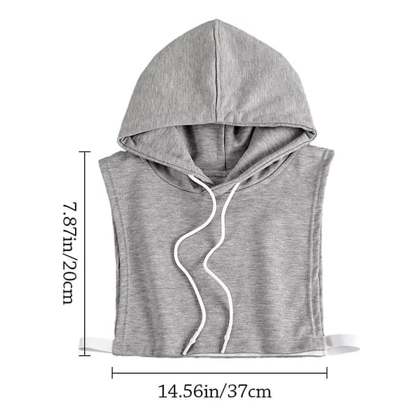 Hættetrøjer Fake Collar Lapel 2 2 2