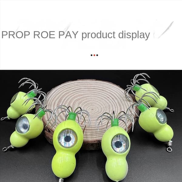Kalmarikoukku kalansilmillä Octopus Bait 91G 91G 91g