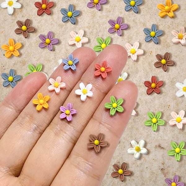 hartsikukat Kolmiulotteinen Nail Art tuotanto