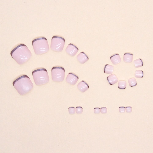 Fake Toenails Toe Nails Jalkakynnet F079