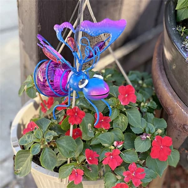 Firefly Decor valot hehkuvat bugs SININEN blue