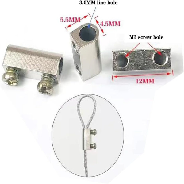 30 stk Kabelklemmer Wire Klemme 30 STK 30pcs