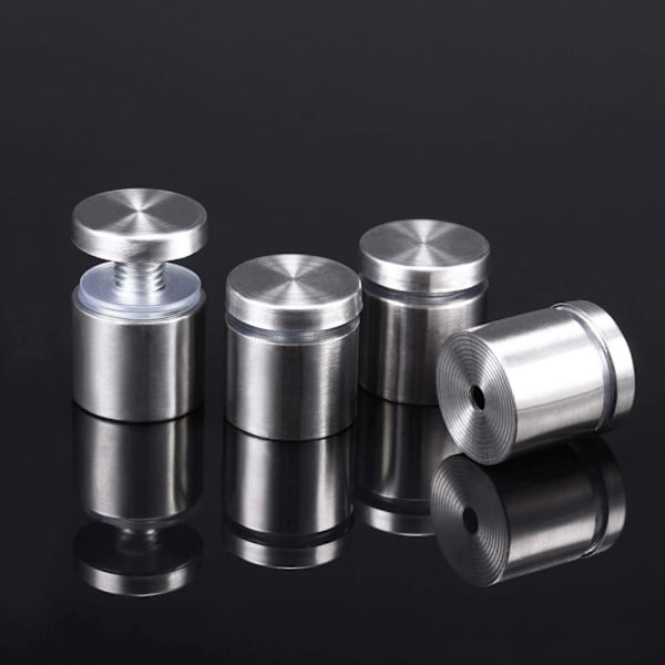 8 kpl Standoff Ruuvit Lasi Standoff Nail Mainosnaulat