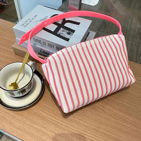 Vævet taske Crossbody-taske PINK pink