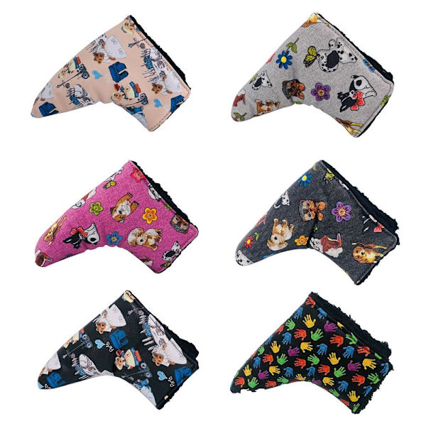 Golf Putter Head Cover Golf Club Head Covers STYLE-6 STYLE-6 Style-6