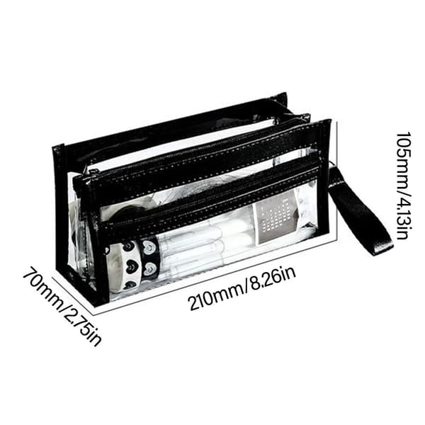 Pennepose Blyantboks SVART Black