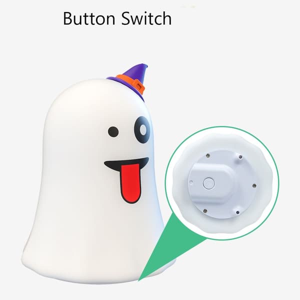 Halloween Party Ghost Grimace Night Light Touch Sensor