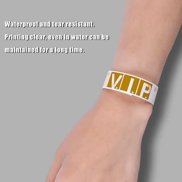 VIP Armband Identifiering Armband Självhäftande armband