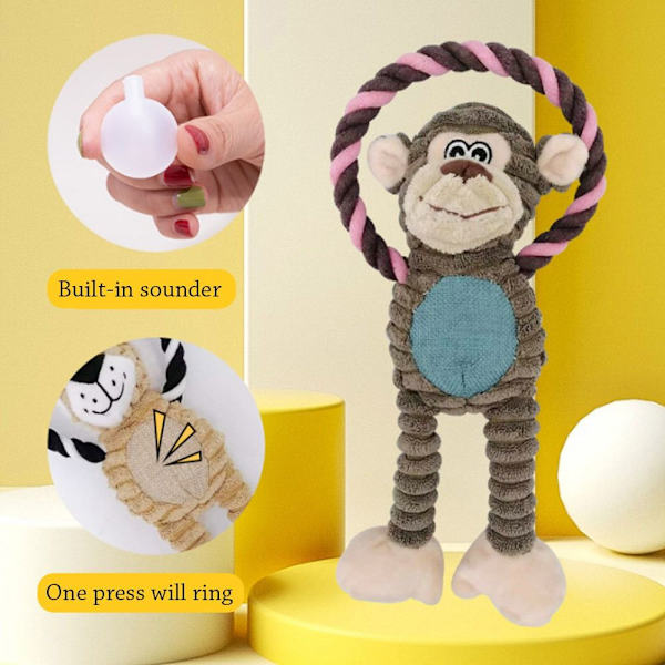 Koiran purulelut Puppy Lelut MONKEY MONKEY monkey