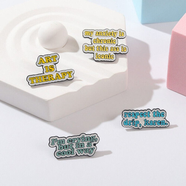 Morsomme emaljepinner Lapel Pin 2 2 2