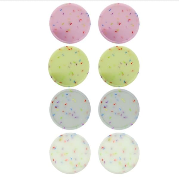 8 Stk Noctilucent Drink Coasters Silikon Coasters Circular