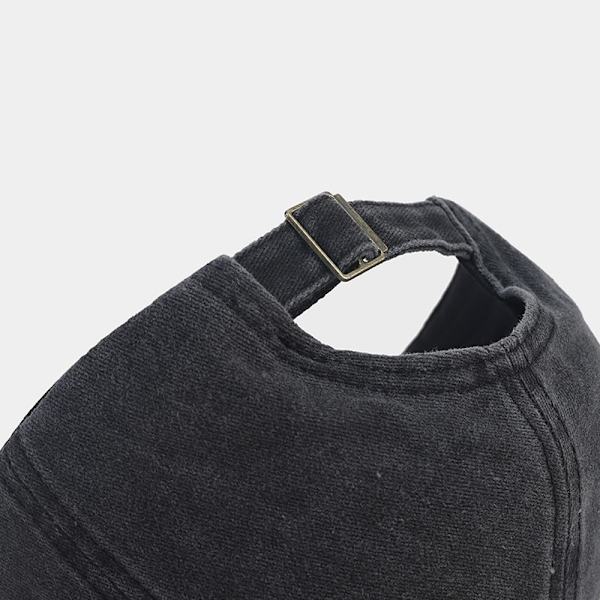 Broderet baseballhat Baseballkasket SORT black