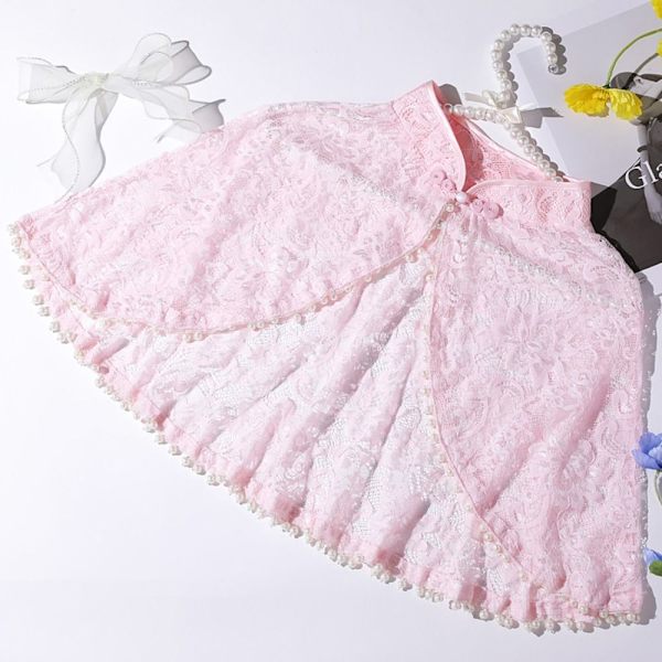 Bride Shawl Evening Prom Cape SORT black