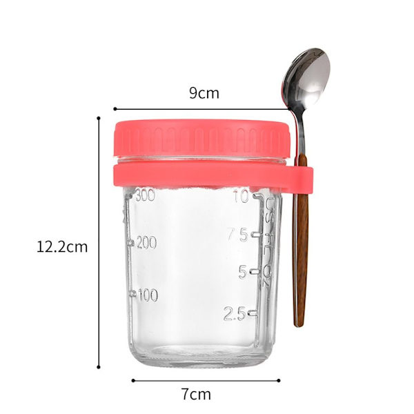Overnight Oats Cup Yoghurtbehållare 9 9 9