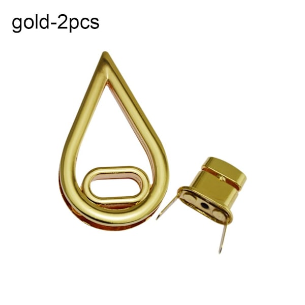 Vrid Lås Twist Locks GULD 2ST 2ST gold 2pcs-2pcs