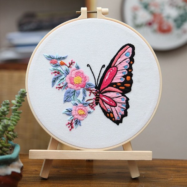 DIY Butterfly Patterns Handbroderi C C C