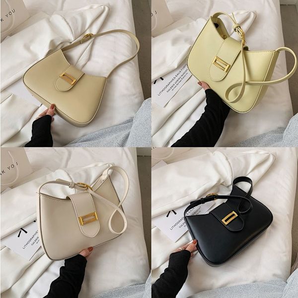 Axelväska Underarmsväska KHAKI khaki