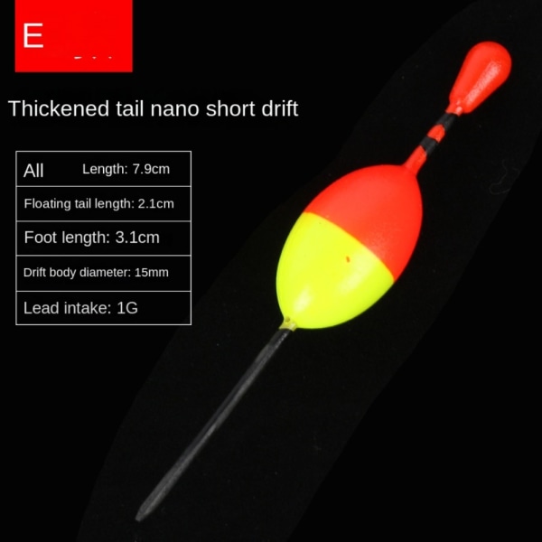 Rock Fishing flöte Floats Bobbers Light Stick Floats