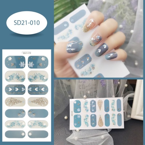 4 STK Nail Stickers Christmas Nail Sticker 5 5 5