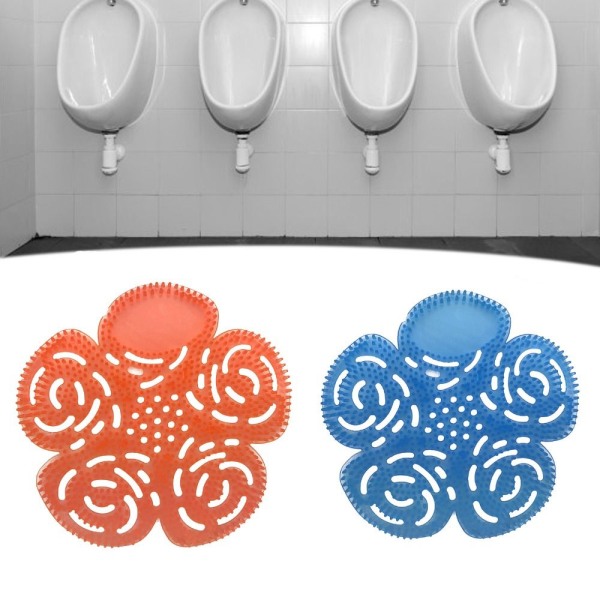 Urinal Screens Deodorizer Urinal Mats Doft Freshener BLÅ blue
