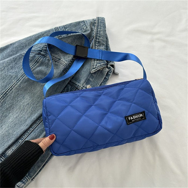 Quiltede skuldertasker Crossbody taske SORT black