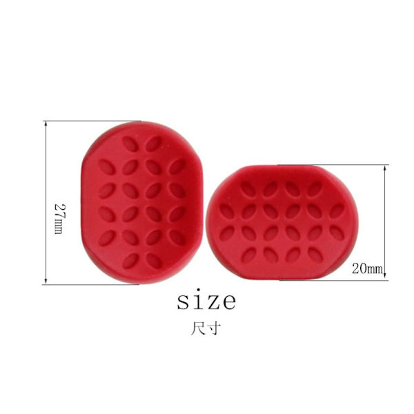 2stk Jaw Exerciser Jaw Line Exerciser RØD 50LBS Red 50lbs