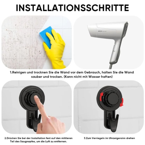 Sugekopkroge Brusekroge SORT black