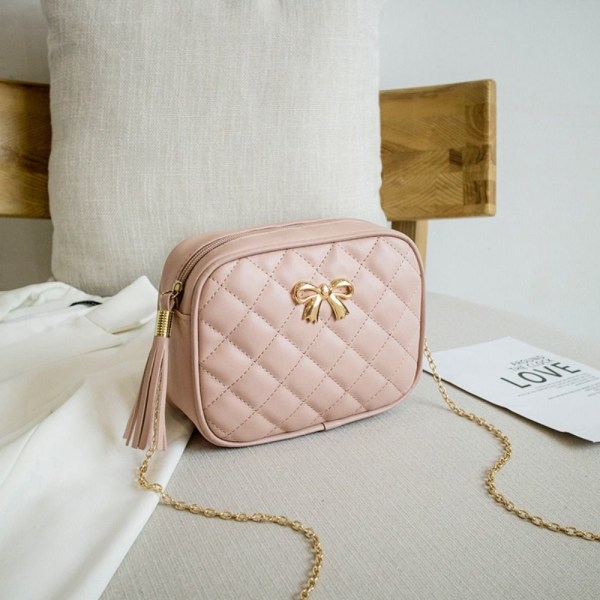 Kvinder Messenger Bag Kvinde Skuldertaske PINK pink