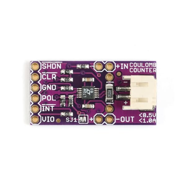 Coulomb Counter Battery Tester Power Detection Module
