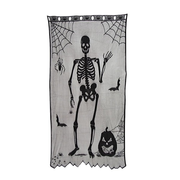 Cobweb Duk Bat Table Runner STYLE 2 STYLE 2 Style 2