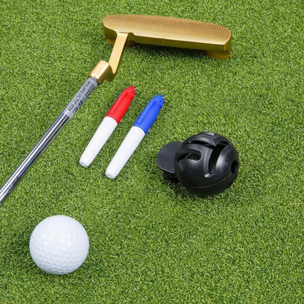 Golfbollmarkör Golfträningshjälp Line Scriber