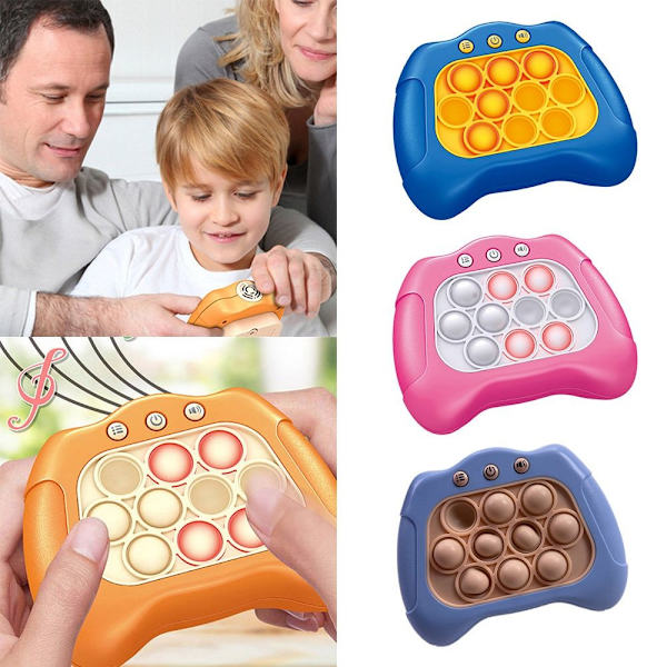 Sensoriske Fidget Legetøj Til Børn Spilcontroller Boble Pink