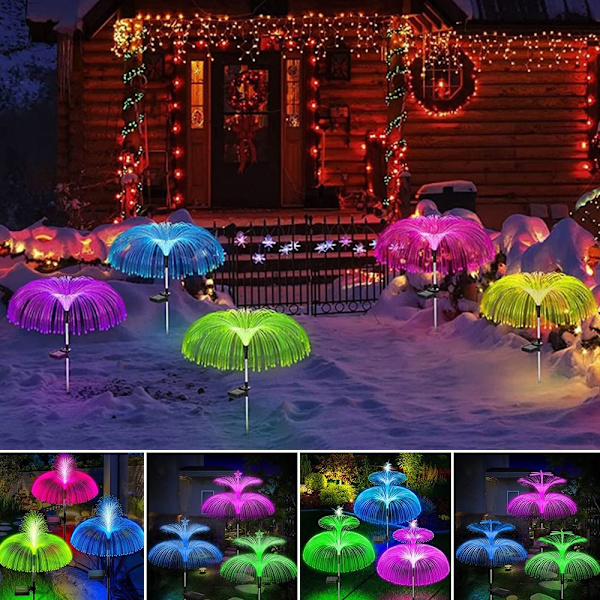 Led Solar Lights Solar Fiberoptisk Lampe STYLE 2 STYLE 2 Style 2