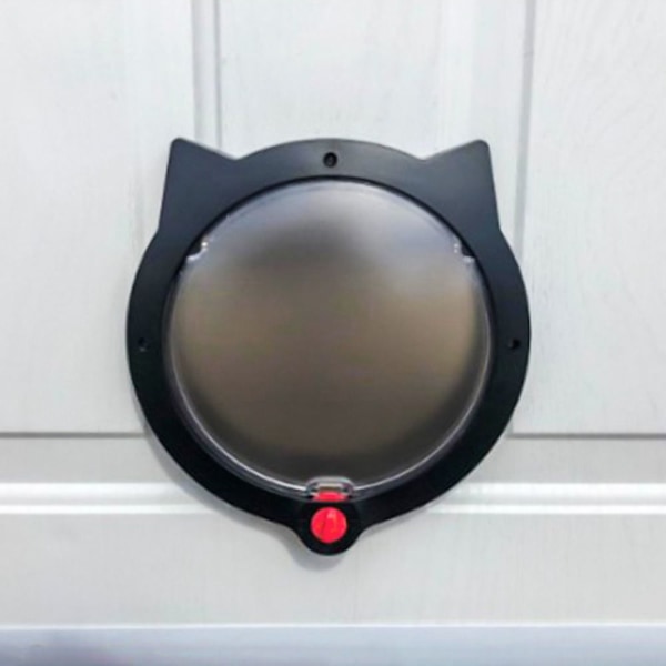 Pet Gate Dörr Klappdörrar SVART black