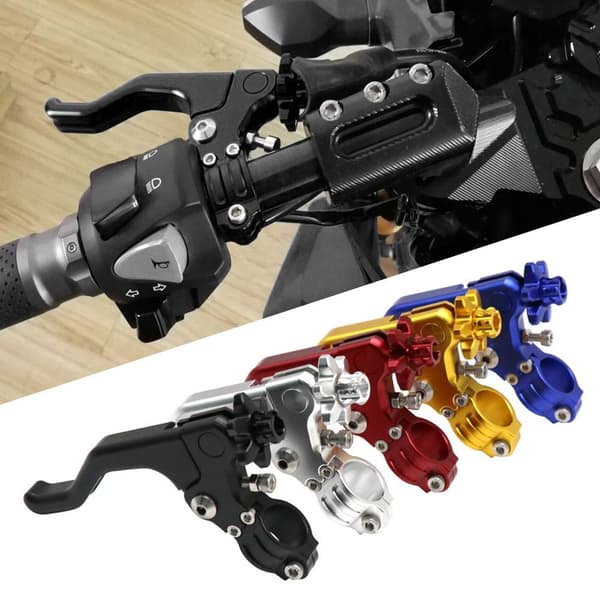 Koblingsgreb Motorcykelstyr SORT black