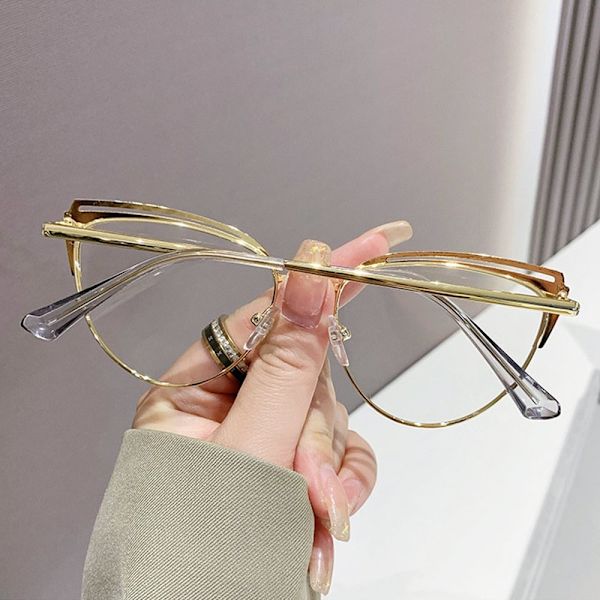 Anti-Blue Light Briller Runde Briller ROSE GULL ROSE GULL Rose gold